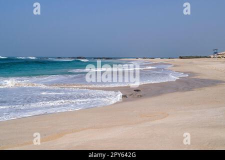 Capo Verde - Boa Vista, Sal Rei - Praia de Cabral Foto Stock
