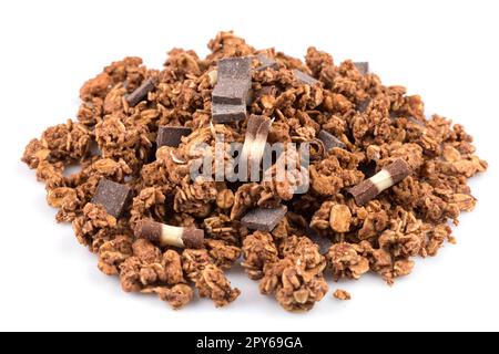 Muesli con pezzetti di cioccolato Foto Stock