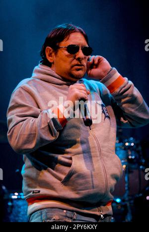 Shaun Ryder - il lunedì felice, V2009, Hylands Park, Chelmsford, Essex, Regno Unito - 22 agosto 2009 Foto Stock