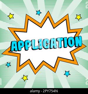 Scrittura visualizzazione testo applicazione. Business vetrina un ordine per qualcosa di formale e di solito forma scritta Foto Stock