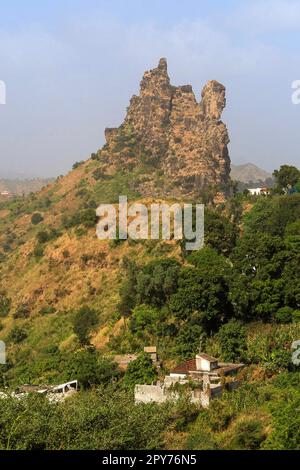 Cabo Verde, Santiago - Picos Foto Stock