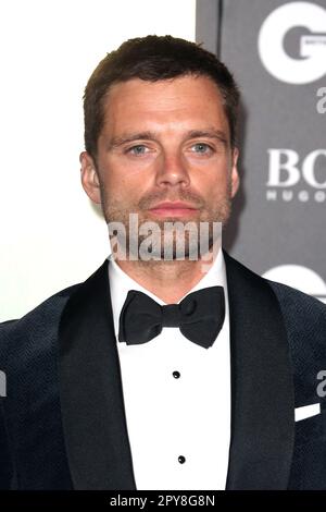 Londra, Regno Unito. 03rd Set, 2019. Sebastian Stan partecipa ai GQ Men of the Year Awards 2019 al Tate Modern di Londra, Inghilterra. (Foto di Fred Duval/SOPA Images/Sipa USA) Credit: Sipa USA/Alamy Live News Foto Stock