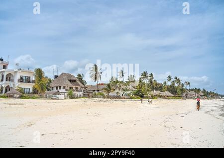 Jambiani, Zanzibar Foto Stock