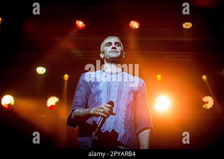 2 maggio 2023, Milano, Italia: Rain (Mattia Balardi) suona al Fabrique di Milano. (Credit Image: © Pamela Rovaris/Pacific Press via ZUMA Press Wire) SOLO PER USO EDITORIALE! Non per USO commerciale! Foto Stock