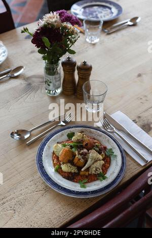 The Riverford Field Kitchen il 27th ottobre 2022 a Wash Farm, Buckfastleigh, Devon, Inghilterra. Credit: Notizie SMP Foto Stock