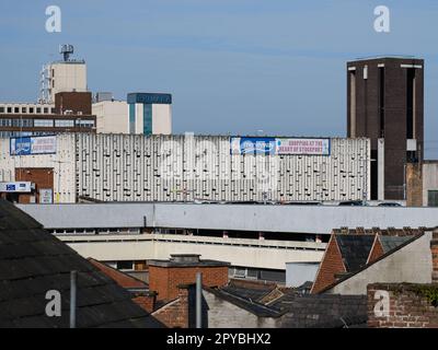 Merseyway Shopping Centre, Stockport, Regno Unito Foto Stock
