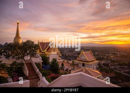 THAILAND PRACHUAP KHIRI KHAN WAT WORAWIHAN Foto Stock