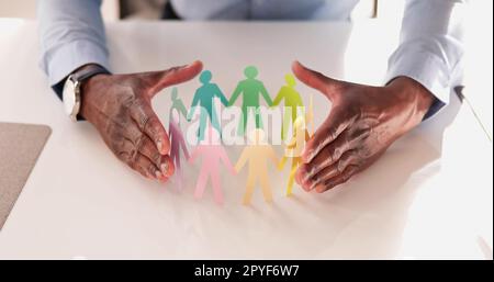 Inclusione e diversità Foto Stock