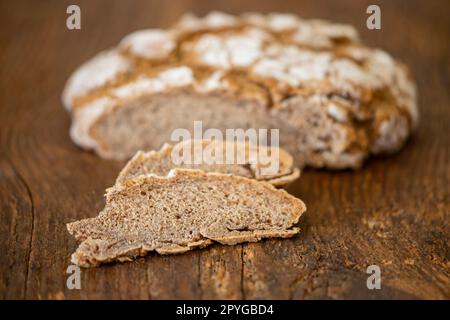 pane di segale fatto in casa Foto Stock