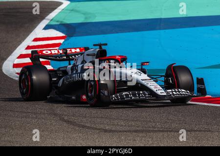 MANAMA, BAHRAIN, circuito di Sakhir, 4. Marzo 2023: #21, Nick de VRIES, NDL, Scuderia Alpha Tauri, durante il Gran Premio di Formula uno del Bahra Foto Stock