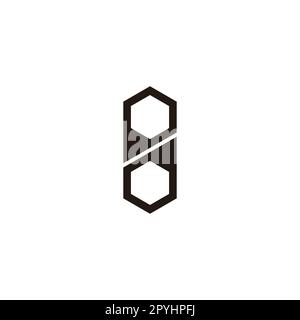 Lettera Z posizioni simbolo geometrico semplice vettore logo Illustrazione Vettoriale
