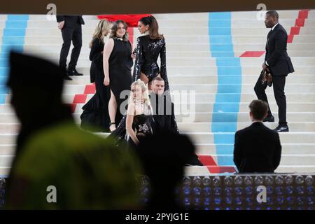 Metropolitan Museum of Art, New York, USA, 01 maggio 2023 - Gigi Hadid al MET GALA 2023 New York City. Foto: Gigi Papini Rampelotto/EuropaNewswire Foto Stock