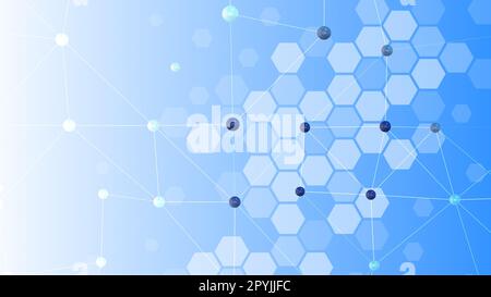 Tecnologia digitale con connessione di rete Foto Stock