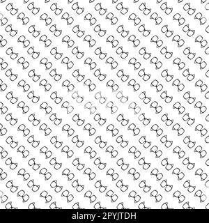 Modello astratto degli occhiali Foto Stock