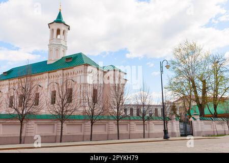 La moschea di Apanaevskaya, conosciuta anche come la seconda cattedrale, la moschea di Baiskaya o la moschea di Cave. Kazan monumento di architettura religiosa Tatar. Situato nella Vecchia Foto Stock