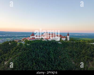 Abbazia di Goettweig monastero benedettino (Benediktinerstift Göttweig) Foto Stock