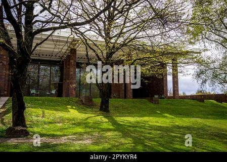 Fondazione Beyeler o Fondazione Beyeler, un museo a Riehen, vicino a Basilea, che ospita la collezione d'arte di Hildy e Ernst Beyeler, Basilea, Svizzera Foto Stock