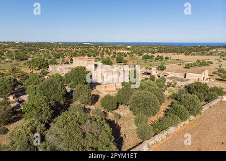 Son Fortesa Vell, Manacor, comarca de Llevant, Mallorca, Isole Baleari, Spagna Foto Stock