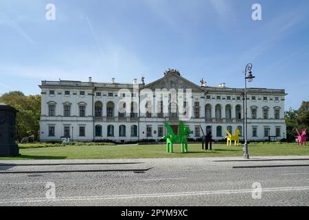 Le collezioni speciali edificio della Biblioteca Nazionale di Polonia a Varsavia Foto Stock