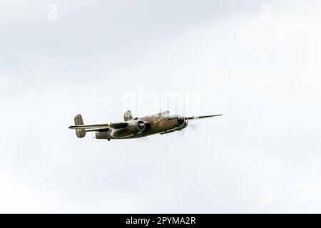 North American TB-25N Mitchell - Royal Netherlands AF volo storico Foto Stock