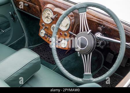 Trionfo Roadster sul display a Shoreham Airshow di Foto Stock