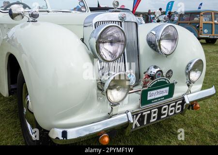 Trionfo Roadster sul display a Shoreham Airshow di Foto Stock