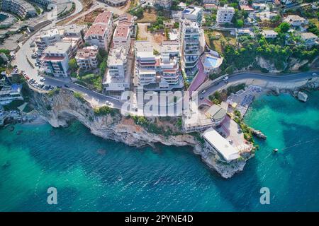 Vlore, uji i ftohte. Albania. Foto Stock