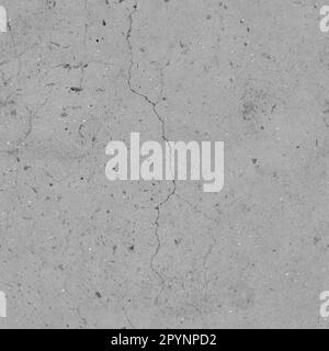 Mappa della lucentezza struttura danneggiata in cemento, mappatura lucida Foto Stock