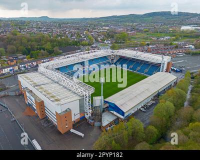 Blackburn Rovers, stadio Ewood Park. 29th aprile 2023. Foto Stock