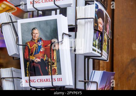 Londra, Regno Unito. 04th maggio, 2023. Londra si prepara con impazienza all'incoronazione di Re Carlo III, che si terrà il 6th maggio 2023. Credit: Sinai Noor/Alamy Live News Foto Stock
