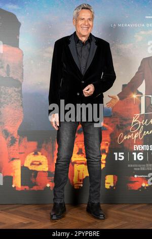 Roma, Italia. 04th maggio, 2023. Il cantante italiano Claudio Baglioni partecipa alla fotocall per 'tutti su! Buon Compleanno Claudio”. Credit: SOPA Images Limited/Alamy Live News Foto Stock