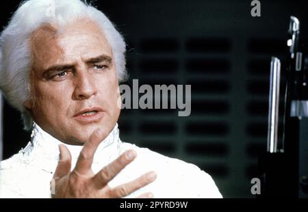 Marlon Brando, 'Superman' (1978) Warner Bros. Riferimento file 34408-499THA Foto Stock