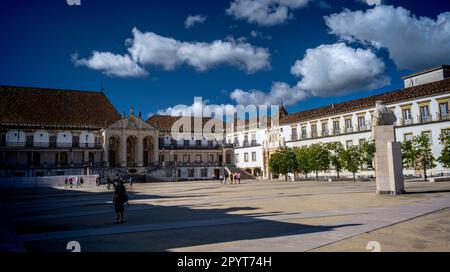 Università di Coimbra, patrimonio dell'umanità dell'UNESCO, Portogallo Foto Stock