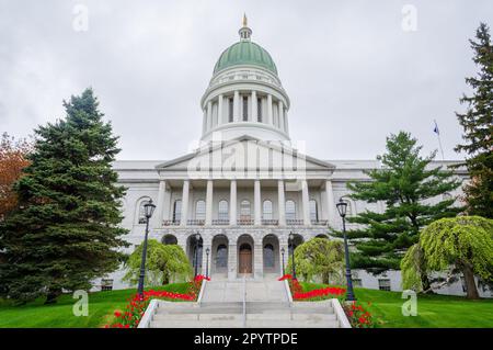 Maine state House ad Augusta, Maine Foto Stock