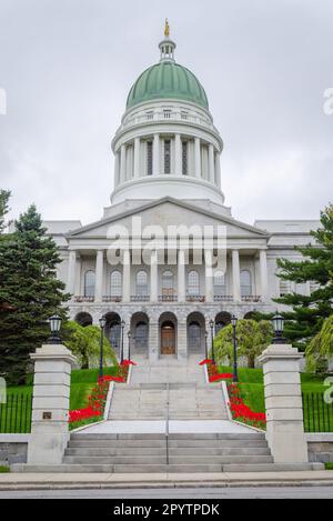 Maine state House ad Augusta, Maine Foto Stock