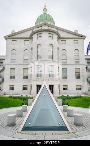 Maine state House ad Augusta, Maine Foto Stock