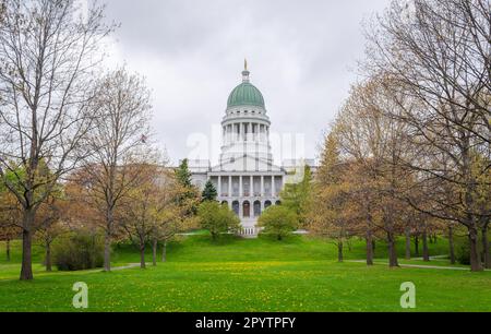 Maine state House ad Augusta, Maine Foto Stock