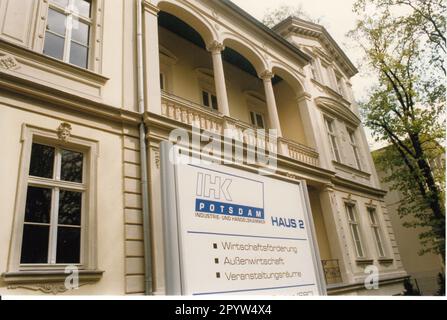 Camera di Commercio e industria a Große Weinmeisterstraße 3. IHK. Edificio. Casa. Nauener Vorstadt. Photo:MAZ/Bernd Gartenschläger [traduzione automatica] Foto Stock