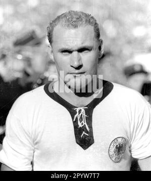 Svizzera - Germania 0:4 / 04.10.1959 a Berna / Herbert Erhardt (FRG) [traduzione automatica] Foto Stock