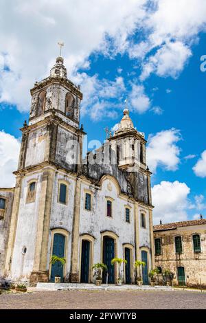 Chiesa di nostra Signora della Vittoria, sito UNESCO Sao Cristovao, Sergipe, Brasile Foto Stock