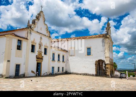 Chiesa del terzo Ordine del Monte Carmelo, sito UNESCO Sao Cristovao, Sergipe, Brasile Foto Stock