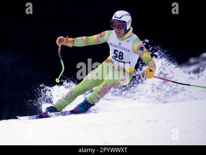 Coppa del mondo di sci alpino 1990/1991 Kitzbuehel Training 10.01.1991