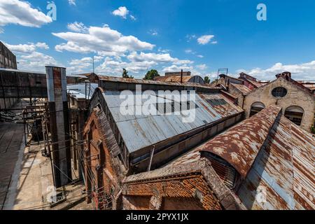 Vecchio macello, sito UNESCO, Fray Bentos Industrial Landscape, Uruguay Foto Stock