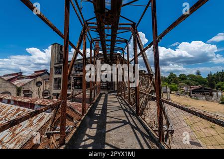 Vecchio macello, sito UNESCO, Fray Bentos Industrial Landscape, Uruguay Foto Stock