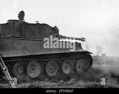 'Guerra mondiale II: Tanks VI Tiger'' e ''King Tiger'' e Tank ''mouse'' da 180 t. [traduzione automatica]' Foto Stock