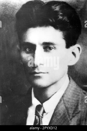 Ritratto di Franz Kafka, 1883 – 1924, romanziere boemo di lingua