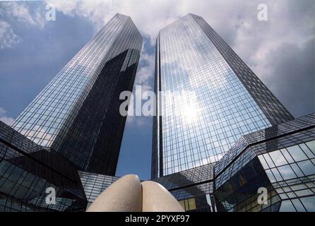 Sede della Deutsche Bank a Francoforte. [traduzione automatica] Foto Stock