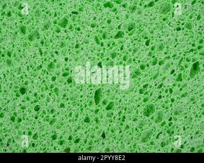 Sfondo astratto con la trama di una spugna verde Foto Stock