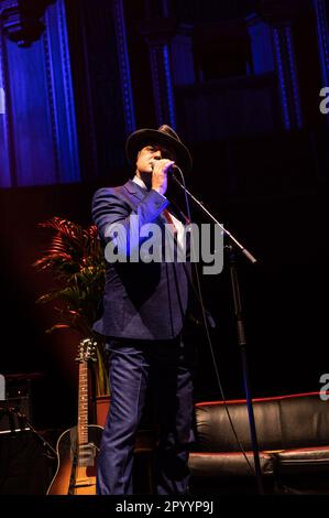 Londra, Regno Unito, 05th maggio 2023. Peter Doherty suona una solista presso la Royal Albert Hall di Londra. Cristina Massei/Alamy Live News Foto Stock