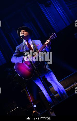 Londra, Regno Unito, 05th maggio 2023. Peter Doherty suona una solista presso la Royal Albert Hall di Londra. Cristina Massei/Alamy Live News Foto Stock